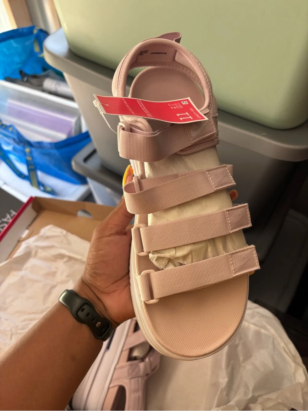Nike icon platform sandals